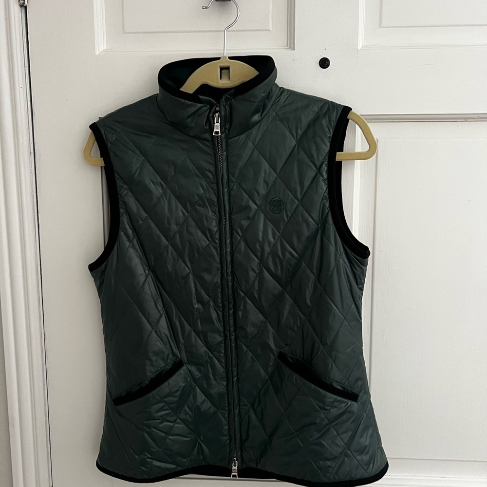 G/FORE Forest Green Women's Quilted Vest